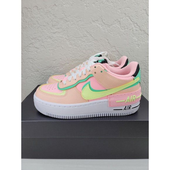 Nike Women's Air Force 1 Shadow Shoes Artic Pink - Picture 4 of 5